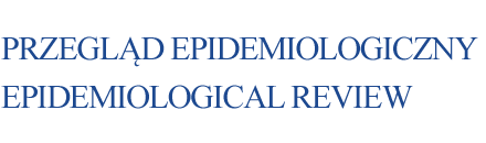 Logo of the journal: Przegląd Epidemiologiczny - Epidemiological Review